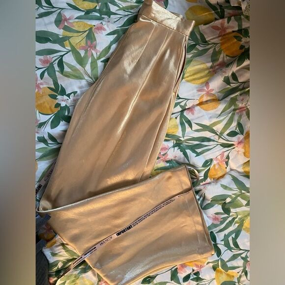 House of CB Dress Pants Womens Size Small Straight high waist Pockets Lined NEW - Picture 13 of 15